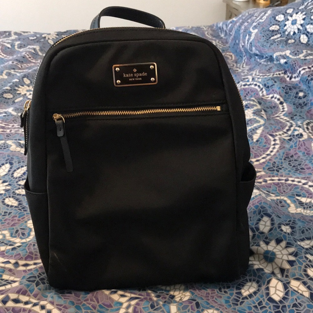 Black Kate Spade Small Hilo Backpack